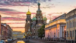 sankt-peterburg i moskva